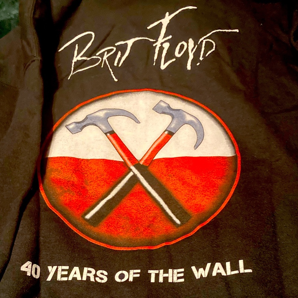NWT Brit Floyd (2017) 40 Years of the Wall Full Zip Tour Hoodie size 3XL